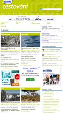Kategorie Cestování