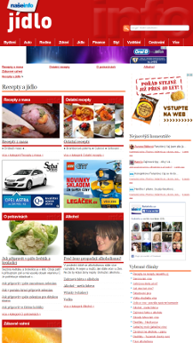 Kategorie Recepty, jídlo, pití